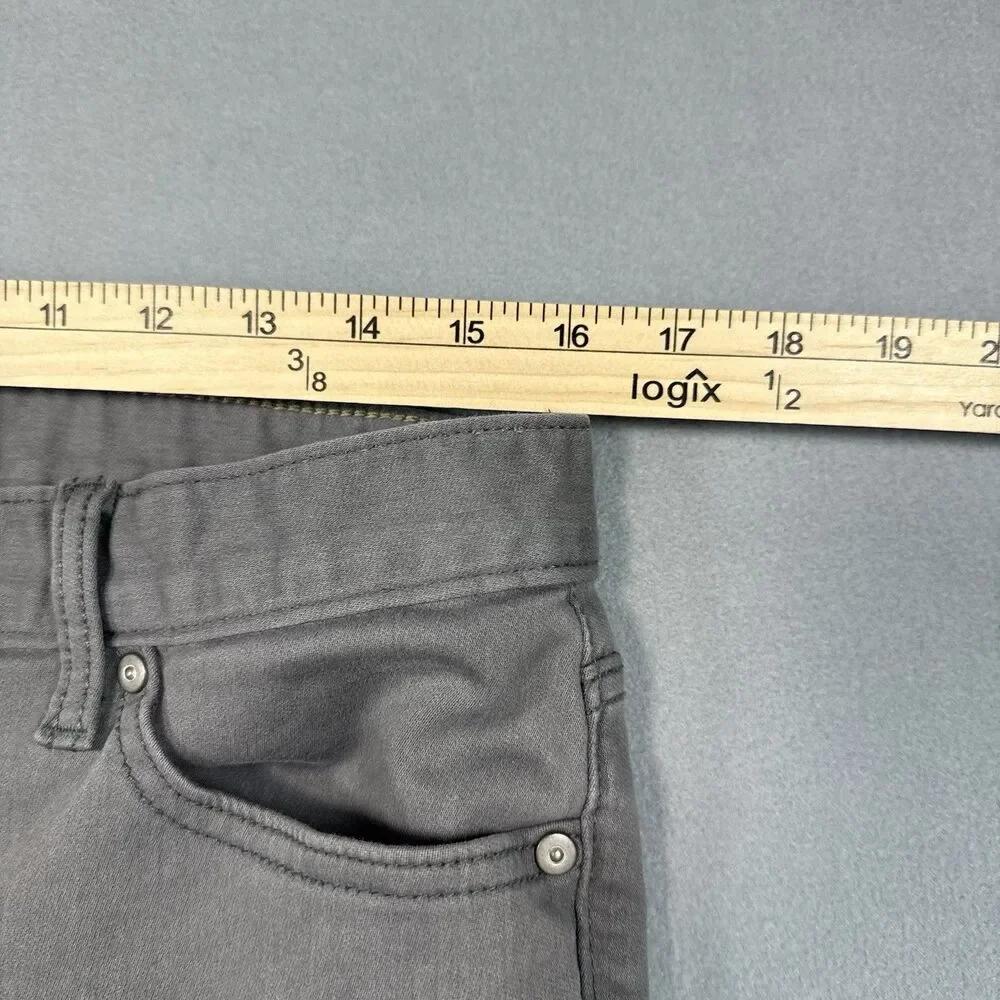 Banana Republic Travel Slim Light Gray Pants 33x32 Washwell Chinos Men’s